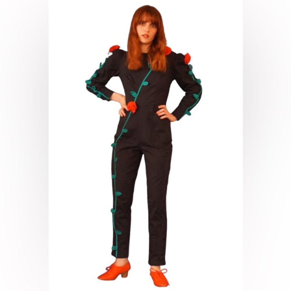 Samantha Pleet Persephone Jumpsuit Size 4